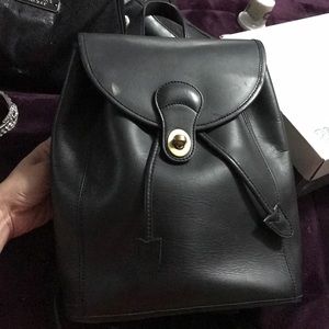 Vintage Coach leather backpack
